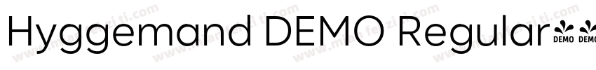 Hyggemand DEMO Regular字体转换